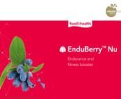 Discover EnduBerry™ Nu, our newest launch in the food and health portfolio. Scientific data proves that the Haskap berry can improve the performance as well as the endurance of athletes. Learn more about that in this video.