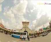 More on Ben Thanh Market here: http://Vietnam720.com/travel-tips/Ben-Thanh-Market-1-of-3/nnTime lapse video of the clouds from Ben Thanh Market in Ho Chi Minh City (Saigon), Vietnam. Clips from the Ben Thanh Market Montage.nn36sec, Music- This world is louder. Scroll all the way down to download this video.nnBen Thanh Market, the popular landmark of Saigon, is one of the best tourist attraction to visit in Vietnam. With over 3000 stalls in the market, there is nothing you cannot find in this old