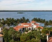 Click here to learn more: https://bit.ly/49R5pkknnMagnificent Mizner-inspired Cote d&#39;Azur estate sitting on a point lot of 1.22-plus acres and 333-plus feet of river frontage in desirable Little Harbour community. Designed by renowned architect Bo MacEwen, the estate boasts 5 bedrooms, 7.2 baths, and 3-car garage in 6,812-plus AC square feet. The private landscaped drive leads to a gracious motor court. The thoughtfully designed layout provides a seamless flow between the light-filled living spa