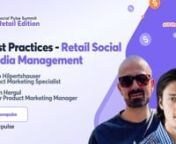 Agorapulse PMMs - Best Practices - Retail Social Media Management from pmms