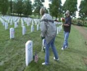 Colby Umbrell was killed in Iraq by an IED and it is always an emotional experience when his parents visit his grave at Arlington Cemetery&#39;s Section 60.
