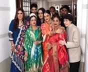 When the evergreen beauty Rekha attended a wedding along with her sister Radha. Did you know the yesteryear actress has 6 sisters and 1 brother? Rekha is the daughter of Gemini Ganesan, who was a superstar of the Tamil film industry back then. Having married thrice, her father had 4 daughters with his first wife. Two daughters, Rekha and Radha from his second wife. A daughter and a son with his third wife Savitri. His children names are Revathi Swaminathan, Kamala Selvaraj, Narayani Ganesh, Jaya