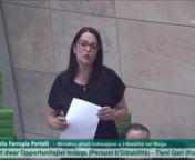 Ridiculing people with their disability to become hate crime, Julia Farrugia Portelli says.mp4 from says mp