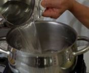 Step 3 - Create broth, cook bok choy from step broth