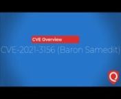 Demo of CVE-2021-3156: Heap-Based Buffer Overflow in Sudo (Baron Samedit)