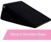 https://www.pinkcherry.com/products/ramp-in-microfibre-black (PinkCherry US) nhttps://www.pinkcherry.ca/products/ramp-in-microfibre-black (PinkCherry Canada) nnLiberate some of your fantasies as you enjoy exciting, adventurous sex with the Ramp. This innovative sex accessory lets you and your lover get comfortably into some of those extra pleasurable positions that can be a little tricky on a regular bed or flat surface. nnOffering support and a deeply angled slant that accentuates sensitivity,
