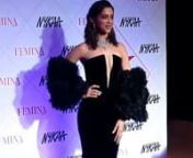 Throwback: Deepika Padukone in a deep plunging neckline gown is not for a fashion rookie. The actor-director stunned in a strapless gown at the Nykaa Femina Beauty Awards 2020, held in February in Mumbai. The Bollywood actress dressed in a sleek black gown by Paris-based designer Yanina. The plunging neckline ensemble had a pair of enormous feathered wrist cuffs to create an impactful visual drama to her appearance. Diamonds being every girls’ best friend, Deepika was seen styling her look wit
