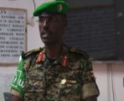 STORY: Ugandan contingent in Somalia gets new sector commandernnnDURATION: 4:17nSOURCE: AMISOM PUBLIC INFORMATIONnRESTRICTIONS: This media asset is free for editorial broadcast, print, online and radio use.It is not to be sold on and is restricted for other purposes.All enquiries to thenewsroom@auunist.orgnCREDIT REQUIRED: AMISOM PUBLIC INFORMATIONnLANGUAGE: ENGLISH NATURAL SOUNDnDATELINE: 17/DECEMBER/2020, MOGADISHU, SOMALIAn n nSHOT LIST:n n1. Wide shot, Lt. Gen. Peter Elwelu, the Commande