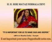 Voici un extrait de l&#39;exposé de S.S. Shri Mataji Nirmala Devi : nhttps://www.amruta.org/1988/01/10/makar-sankranti-puja-1988/nLa même vidéo est disponible avec des sous-titres codés en dur :nITALIEN : https://youtu.be/w3TyMIdPsfsnN&#39;hésitez pas à traduire cet extrait dans votre langue en cliquant sur :nhttp://www.youtube.com/timedtext_video?ref=share&amp;v=Ptif8wGqqM_Q