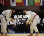 Viking Wong is an IBJJF certified professional Jiu-Jitsu black belt who graduated from esteemed instructor, Jude Samuel. He has notable matches against world champions with his aggressive submission style. In 2017, Viking made history by becoming the first Chinese male black belt to qualify and compete at the World Championships. He continued to pioneer and exemplify Chinese athletes by winning the JJAU and IBJJF Asian Championships in adult category the following year. n nnCompetition aside, Vi