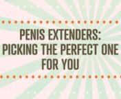 Penis extenders can be great for some fun and experimentation but the right style can also be a great help for folks with erectile dysfunction. Join Betty&#39;s Toy Box manager as she explains some of the basic styles so you can find something that will work for you body. And if you see something you like, they are all named and linked below so you can click through and get all the details at Betty&#39;s n(left vanilla) Performance Plus 10 Inch Silicone Penis Extender - Vanilla https://www.bettystoybox.