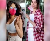 Oops! Janhvi Kapoor bumps into airport staff; Sister Khushi Kapoor gets confused for her sister by a man, Watch how she reacted! Thursday for the Kapoor sisters started with a hectic travel schedule. While Janhvi arrived earlier than Khushi at the airport, she rushed to board her flight. Janhvi who was seemingly late for her boarding bumped into the airport staff but was also seen apologising. Khushi Kapoor dressed in a white spaghetti top with matching pants and a checked shirt for her flight.