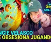 Angie Velasco juega un videojuego por primera vez from angie velasco