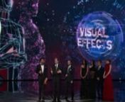 Rob Legato, Joss Williams, Ben Grossmann and Alex Henning winning the Academy Award for Visual Effects at the 2012 Oscars. www.richardfrazer.com