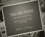 The world welcomes baby Yau Xin Yuan (translation:
