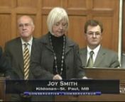 Mrs. Joy Smith (Kildonan—St. Paul, CPC)n moved that Bill C-310, An Act to amend the Criminal Code (trafficking in persons), be read the second time and referred to a committee. nn She said: Madam Speaker, today I am pleased to rise and speak to my private member&#39;s bill, Bill C-310, An Act to amend the Criminal Code (trafficking in persons). This bill follows my previous bill, Bill C-268, which created Canada&#39;s child trafficking offence with stiff penalties for individuals trafficking