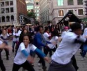 Video of the flash mob event at Faneuil Hall, Boston, MA. Part of the multi-city, Dance for Obama event, Oct 13, 2012. Live Event Producer: Anjali Khuranannvideo: Alex Stinson and Neha Agrawal (videography), and Kent Thompson (videography, editing, audio).nnSee also scenes from this Boston event mixed into version showing other DanceForObama events nationwide: http://youtu.be/_VScc5Mn0uY