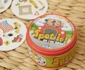 Spot it! has officially hit the open road! Each colorful symbol is something you&#39;d see on a typical road trip. This edition includes an additional game variation - Travel Bingo! -for hours of fun in the car, in a plane, or anywhere.