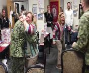 &#39;There&#39;s absolutely nothing in this world that beats the joy of reuniting with a loved one after a long time. And this emotional clip proves our point. &#60;br/&#62;&#60;br/&#62;Filmed in Cedartown, Georgia, this video shows the moment Henry King surprised his mom following his return from duty. &#60;br/&#62;&#60;br/&#62;On seeing her son after years and that too in such an unexpected way, the mom gets overwhelmed. She claps in excitement, bursts into tears, and gives Henry a tight hug. &#60;br/&#62;&#60;br/&#62;&#92;