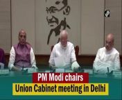 Prime Minister Narendra Modi chaired a Union Cabinet meeting on May 24. The Prime Minister arrived in Delhi after participating in the Quad Leaders&#39; Summit as part of his two-day tour in Japan.