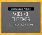 VOTT: Comparisons with Sri Lanka inaccurate, perhaps even harmful &#124; May 30, 2022 &#60;br/&#62; &#60;br/&#62;Subscribe to The Manila Times Channel - https://tmt.ph/YTSubscribe&#60;br/&#62; &#60;br/&#62;Visit our website at https://www.manilatimes.net&#60;br/&#62; &#60;br/&#62;Follow us:&#60;br/&#62;Facebook - https://tmt.ph/facebook&#60;br/&#62;Instagram - https://tmt.ph/instagram&#60;br/&#62;Twitter - https://tmt.ph/twitter&#60;br/&#62;DailyMotion - https://tmt.ph/dailymotion&#60;br/&#62; &#60;br/&#62;Subscribe to our Digital Edition - https://tmt.ph/digital&#60;br/&#62; &#60;br/&#62;Check out our Podcasts: Spotify - https://tmt.ph/spotify&#60;br/&#62;Apple Podcasts - https://tmt.ph/applepodcasts&#60;br/&#62;Amazon Music - https://tmt.ph/amazonmusic&#60;br/&#62;Deezer: https://tmt.ph/deezer&#60;br/&#62;Stitcher: https://tmt.ph/stitcher &#60;br/&#62;Tune In: https://tmt.ph/tunein &#60;br/&#62;Soundcloud: https://tmt.ph/soundcloud&#60;br/&#62; &#60;br/&#62;#TheManilaTimes &#60;br/&#62;#VoiceOfTheTimes