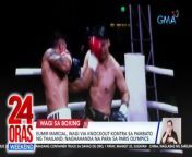 Wagi via knockout sa kanyang homecoming fight si Pinoy Olympic boxer Eumir Marcial! Ano naman kaya ang kanyang plano para sa Paris Olympics?&#60;br/&#62;&#60;br/&#62;&#60;br/&#62;24 Oras Weekend is GMA Network’s flagship newscast, anchored by Ivan Mayrina and Pia Arcangel. It airs on GMA-7, Saturdays and Sundays at 5:30 PM (PHL Time). For more videos from 24 Oras Weekend, visit http://www.gmanews.tv/24orasweekend.&#60;br/&#62;&#60;br/&#62;#GMAIntegratedNews #KapusoStream&#60;br/&#62;&#60;br/&#62;Breaking news and stories from the Philippines and abroad:&#60;br/&#62;GMA Integrated News Portal: http://www.gmanews.tv&#60;br/&#62;Facebook: http://www.facebook.com/gmanews&#60;br/&#62;TikTok: https://www.tiktok.com/@gmanews&#60;br/&#62;Twitter: http://www.twitter.com/gmanews&#60;br/&#62;Instagram: http://www.instagram.com/gmanews&#60;br/&#62;&#60;br/&#62;GMA Network Kapuso programs on GMA Pinoy TV: https://gmapinoytv.com/subscribe