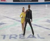2024 Madison Chock & Evan Bates Worlds RD (1080p) - Canadian Television Coverage from madison foxxx