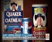 Quaker Oats has announced that the image of Aunt Jemima will be removed from all packaging and the brand’s name will be changed. The move comes amid rapid cultural change in the wake of nationwide protests. TODAY’s Sheinelle Jones reports. &#60;br/&#62;