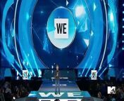 Actor Jacob Tremblay talks to the audience at We Day Toronto.