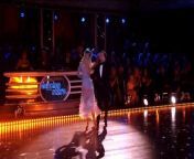 Frankie Muniz and Witney Carson dance the Viennese Waltz to “Perfect”