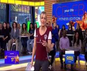 Nicolette Mason opens up about her experience trying a workout plan created by celebrity trainer Harley Pasternak on &#92;