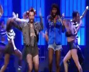 The premise for this performance of Lady Gaga’s “Telephone” is that Jonathan Van Ness has been a bad boy and Karamo has to bust him out of jail. Queer Eye is magic, guys. LSB airs Thursday 9/8c on Paramount Network.