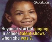 Queen Bey has been slaying ever since she was a little girl. This is how the magnificent hair-flipping, grammy-winning, boss-lady songstress came to be.
