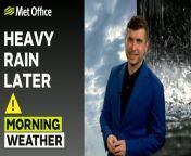This Saturday will start fairly cloudy with outbreaks of rain and drizzle across the west. However, heavier more persistent rain will arrive to most places in the west by the afternoon. Staying mild over the UK. – This is the Met Office UK Weather forecast for the morning of 17/02/24. Bringing you today’s weather forecast is Alex Burkill.