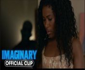 Imaginary – in theaters March 8! Starring DeWanda Wise, Tom Payne, Taegen Burns, Pyper Braun, with Veronica Falcon, and Betty Buckley. Get tickets now! https://www.imaginary.movie/tickets&#60;br/&#62;&#60;br/&#62;From Blumhouse, the genre-defining masterminds behind FIVE NIGHTS AT FREDDY’S and M3GAN, comes an original horror that taps into the innocence of imaginary friends – and begs the question: Are they really figments of childhood imagination or is something more terrifying lying just beneath?&#60;br/&#62;&#60;br/&#62;When Jessica (DeWanda Wise) moves back into her childhood home with her family, her youngest stepdaughter Alice (Pyper Braun) develops an eerie attachment to a stuffed bear named Chauncey she finds in the basement. Alice starts playing games with Chauncey that begin playful and become increasingly sinister.&#60;br/&#62;&#60;br/&#62;As Alice’s behavior becomes more and more concerning, Jessica intervenes only to realize Chauncey is much more than the stuffed toy bear she believed him to be.&#60;br/&#62;&#60;br/&#62;Lionsgate and Blumhouse present, a Tower of Babble production.