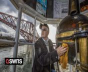 Meet the man who runs the world&#39;s smallest working &#39;lighthouse&#39; - which can shine for three miles and is powered by vegetable oil.&#60;br/&#62;&#60;br/&#62;Garry Irvine looks after the historic 23ft Harbour Light Tower - climbing its 24 steps three times a week.&#60;br/&#62;&#60;br/&#62;The famous tower replaced an original lighthouse which was constructed across the street in 1811.&#60;br/&#62;&#60;br/&#62;It provided much-needed light to the well-travelled River Forth in Scotland – but due to its positioning the original light struggled to illuminate the entire crossing.&#60;br/&#62;&#60;br/&#62;Students then began to work with civil engineer Robert Stevenson with the aim of finding a suitable solution.&#60;br/&#62;&#60;br/&#62;Stevenson and his team painstakingly constructed the Harbour Light Tower in 1817.&#60;br/&#62;&#60;br/&#62;It had a new light room which had a better position to illuminate the river – and the Argand lamp from the lighthouse was moved to the new tower.&#60;br/&#62;&#60;br/&#62;But as railways began to spread across the country the Queensferry Passage became less and less popular.&#60;br/&#62;&#60;br/&#62;The light tower’s flame finally extinguished in 1890 - after the creation of the Forth Rail Bridge.&#60;br/&#62;&#60;br/&#62;That was until 2014, when the North Queensferry Heritage Trust were given approval to restore the lamp to full working order.&#60;br/&#62;&#60;br/&#62;Today, the light tower is both fully functional and a popular tourist spot and museum.&#60;br/&#62;&#60;br/&#62;It is maintained by retiree and Heritage Trust secretary Garry, who moved to North Queensferry around 40 years ago.&#60;br/&#62;&#60;br/&#62;Garry has been maintaining the light since retiring ten years ago.&#60;br/&#62;&#60;br/&#62;He said: “The little light was built in 1811 in the adjoining lighthouse just across the street but it wasn’t doing the job it was needed to do.&#60;br/&#62;&#60;br/&#62;“With the Queensferry Passage being the most important ferry in Scotland at the time, it meant that the actual ferry passage had to be lit.&#60;br/&#62;&#60;br/&#62;“They moved the light from the lighthouse over to the little light tower, and that is what we renovated to make it work again.&#60;br/&#62;&#60;br/&#62;“We built it from an original based in the National Museum of Edinburgh – so we can truly say it’s the only working light tower in the world.”&#60;br/&#62;&#60;br/&#62;Garry went on to explain how the Argand lamp is able to provide up to three miles worth of light – by using a reflector which magnifies the flame inside 2000 times.&#60;br/&#62;&#60;br/&#62;“The lamp is driven by oil – originally, it was whale oil, but we don’t use that anymore, so it’s vegetable oil now,” he said.&#60;br/&#62;&#60;br/&#62;“Lighting the lamp is pretty unique and it requires a bit of manipulation of the lamp.&#60;br/&#62;&#60;br/&#62;“The lamp is called an Argand lamp, and it was used for most of Robert Stevenson’s lighthouses at the time he was living. &#60;br/&#62;&#60;br/&#62;“The lightkeepers at the time would climb those 24 steps twice a day – sometimes more when they saw the light was out.&#60;br/&#62;&#60;br/&#62;“The light can last for about 18 hours with its tank of oil – which is more than sufficient for a cold winters’ day or night.”&#60;br/&#62;&#60;br/&#62;Garry, who is also an amateur photographer, visits the light room two to three days per week, and has welcomed visitors from over 90 countries to the site.&#60;br/&#62;&#60;br/&#62;Named after Queen Margaret, who would regularly make the journey through Queensferry, the passage, the location saw around 300 travellers per day – and the light tower now serves as a museum to one of Scotland’s most important crossings.&#60;br/&#62;&#60;br/&#62;“It was the shortest crossing from Fife to Edinburgh, and it was quite popular – it started the communication and transportation age in Scotland,” said Garry.&#60;br/&#62;&#60;br/&#62;“If anyone is interested in Stevenson lighthouses, this is a great one to tick off your list.&#60;br/&#62;&#60;br/&#62;“We can light it by request, and we have signs that give you a little bit of the history.&#60;br/&#62;&#60;br/&#62;“You can enjoy what many light keepers did, twice a day over hundreds of years – it’s a very enjoyable experience.”