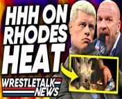 Are you excited for Elimination Chamber? Let us know in the comments!&#60;br/&#62;PREDICTING WWE Elimination Chamber 2024...In 3 Words Or Less &#124; The 3-Counthttps://youtu.be/pBlj3OXZyIw&#60;br/&#62;More wrestling news on https://wrestletalk.com/&#60;br/&#62;0:00 - Coming up...&#60;br/&#62;0:19 - John Cena Gets An OnlyFans&#60;br/&#62;1:46 - Triple H On Cody Rhodes Heat&#60;br/&#62;4:06 - WWE PLE Plans&#60;br/&#62;9:01 - Brock Lesnar WWE 2K24 Status&#60;br/&#62;10:31 - Hangman Page Injury Angle&#60;br/&#62;Triple H On Cody Rhodes Heat, Brock Lesnar WWE 2K24 Status&#124; WrestleTalk&#60;br/&#62;#TripleH #CodyRhodes #BrockLesnar&#60;br/&#62;&#60;br/&#62;Subscribe to WrestleTalk Podcasts https://bit.ly/3pEAEIu&#60;br/&#62;Subscribe to partsFUNknown for lists, fantasy booking &amp; morehttps://bit.ly/32JJsCv&#60;br/&#62;Subscribe to NoRollsBarredhttps://www.youtube.com/channel/UC5UQPZe-8v4_UP1uxi4Mv6A&#60;br/&#62;Subscribe to WrestleTalkhttps://bit.ly/3gKdNK3&#60;br/&#62;SUBSCRIBE TO THEM ALL! Make sure to enable ALL push notifications!&#60;br/&#62;&#60;br/&#62;Watch the latest wrestling news: https://shorturl.at/pAIV3&#60;br/&#62;Buy WrestleTalk Merch here! https://wrestleshop.com/ &#60;br/&#62;&#60;br/&#62;Follow WrestleTalk:&#60;br/&#62;Twitter: https://twitter.com/_WrestleTalk&#60;br/&#62;Facebook: https://www.facebook.com/WrestleTalk.Official&#60;br/&#62;Patreon: https://goo.gl/2yuJpo&#60;br/&#62;WrestleTalk Podcast on iTunes: https://goo.gl/7advjX&#60;br/&#62;WrestleTalk Podcast on Spotify: https://spoti.fi/3uKx6HD&#60;br/&#62;&#60;br/&#62;Written by: Oli Davis&#60;br/&#62;Presented by: Oli Davis&#60;br/&#62;Thumbnail by: Brandon Syres&#60;br/&#62;Image Sourcing by: Brandon Syres&#60;br/&#62;&#60;br/&#62;About WrestleTalk:&#60;br/&#62;Welcome to the official WrestleTalk YouTube channel! WrestleTalk covers the sport of professional wrestling - including WWE TV shows (both WWE Raw &amp; WWE SmackDown LIVE), PPVs (such as Royal Rumble, WrestleMania &amp; SummerSlam), AEW All Elite Wrestling, Impact Wrestling, ROH, New Japan, and more. Subscribe and enable ALL notifications for the latest wrestling WWE reviews and wrestling news.&#60;br/&#62;&#60;br/&#62;Sources used for research:&#60;br/&#62;&#60;br/&#62;Youtube Channel Comments Policy&#60;br/&#62;We appreciate the comments and opinions our viewers provide. Do note that all comments are subject to YouTube auto-moderation and manual moderation review. We encourage opinions and discussion, but harassment, hate speech, bullying and other abusive posts will not be tolerated. Decisions on comment removal are made by the Community Manager. Please email us at support@wrestletalk.com with any questions or concerns.