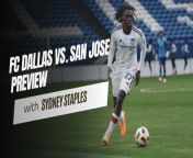 FRISCO, TEXAS — FC Dallas will open up the 2024 Major League Soccer season at home against the San Jose Earthquakes.&#60;br/&#62;&#60;br/&#62;Just over 100 days ago, FC Dallas ended their season with a loss to Seattle Sounders FC in the MLS Cup Playoffs.&#60;br/&#62;&#60;br/&#62;And in the past 100 days, history has been made.&#60;br/&#62;&#60;br/&#62;Returning to the Cotton Bowl again for the first time in 15 years was special. Announcing a partnership with S.L. Benfica just over a week ago will have major implications on the talent development side in terms of the club’s future.&#60;br/&#62;&#60;br/&#62;And signing Petar Musa from Benfica, for nearly &#36;10 million? That’s pretty historic.&#60;br/&#62;&#60;br/&#62;In fact, it’s a club-record signing.&#60;br/&#62;&#60;br/&#62;But you won’t be seeing Musa play on Saturday—you will have to wait a few weeks for that.&#60;br/&#62;&#60;br/&#62;Dallas has not beaten San Jose since Aug. 14, 2022, and have tied them their last three matchups.&#60;br/&#62;&#60;br/&#62;With opening day right around the corner, will Dallas fans get a win to cheer about over the club’s former head coach, Luchi Gonzalez? Or will the Quakes spoil the home opener in North Texas?&#60;br/&#62;&#60;br/&#62;Find out on Saturday, Feb. 24 when it kicks off at 7:30 p.m.&#60;br/&#62;&#60;br/&#62;