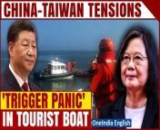 Watch as tensions escalate in the Taiwan Strait following a confrontation between the Chinese Coast Guard and a Taiwanese tourist boat. Taipei accuses Beijing of triggering panic among citizens. Explore the latest developments in the ongoing maritime dispute between China and Taiwan, highlighting the delicate geopolitical balance in the region. &#60;br/&#62; &#60;br/&#62;#Taiwan #China #ChinaTaiwan #ChinaTaiwanTensions #ChinaTaiwanBorder #ChinaTaiwanIssue #XiJinping #TsaiIngWen #Oneindia #BorderConflicts #TaiwanTouristBoat&#60;br/&#62;~PR.274~ED.101~