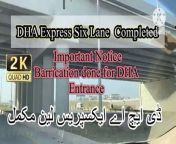 This video gives an insight on complete DHA Express Lane&#60;br/&#62;#DHA&#60;br/&#62;#ExpressLane&#60;br/&#62;#DHAbridge&#60;br/&#62;#Bridge&#60;br/&#62;#DHAExpressLaneCompleted