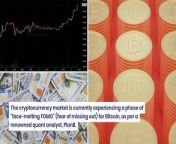 The cryptocurrency market is currently experiencing a phase of “face-melting FOMO” (fear of missing out) for Bitcoin, as per a renowned quant analyst, PlanB. Extreme price pumps and volatility mark this phase.&#60;br/&#62;&#60;br/&#62;What Happened: PlanB, the creator of the controversial stock-to-flow (S2F) model, recently revealed that Bitcoin has entered the bull market phase, as reported by Daily Hodl on Monday. He shared his analysis in a strategy session with his YouTube followers.