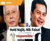SRC International wants the High Court to hold Najib Razak and Nik Faisal Ariff Kamil liable for fraud.&#60;br/&#62;&#60;br/&#62;Read More: https://www.freemalaysiatoday.com/category/nation/2024/03/05/hold-najib-nik-faisal-responsible-for-rm4bil-loan-court-told/ &#60;br/&#62;&#60;br/&#62;Laporan Lanjut: https://www.freemalaysiatoday.com/category/bahasa/tempatan/2024/03/05/najib-nik-faisal-harus-bertanggungjawab-atas-pinjaman-rm4-billion-src-kata-peguam/&#60;br/&#62;&#60;br/&#62;Free Malaysia Today is an independent, bi-lingual news portal with a focus on Malaysian current affairs.&#60;br/&#62;&#60;br/&#62;Subscribe to our channel - http://bit.ly/2Qo08ry&#60;br/&#62;------------------------------------------------------------------------------------------------------------------------------------------------------&#60;br/&#62;Check us out at https://www.freemalaysiatoday.com&#60;br/&#62;Follow FMT on Facebook: https://bit.ly/49JJoo5&#60;br/&#62;Follow FMT on Dailymotion: https://bit.ly/2WGITHM&#60;br/&#62;Follow FMT on X: https://bit.ly/48zARSW &#60;br/&#62;Follow FMT on Instagram: https://bit.ly/48Cq76h&#60;br/&#62;Follow FMT on TikTok : https://bit.ly/3uKuQFp&#60;br/&#62;Follow FMT Berita on TikTok: https://bit.ly/48vpnQG &#60;br/&#62;Follow FMT Telegram - https://bit.ly/42VyzMX&#60;br/&#62;Follow FMT LinkedIn - https://bit.ly/42YytEb&#60;br/&#62;Follow FMT Lifestyle on Instagram: https://bit.ly/42WrsUj&#60;br/&#62;Follow FMT on WhatsApp: https://bit.ly/49GMbxW &#60;br/&#62;------------------------------------------------------------------------------------------------------------------------------------------------------&#60;br/&#62;Download FMT News App:&#60;br/&#62;Google Play – http://bit.ly/2YSuV46&#60;br/&#62;App Store – https://apple.co/2HNH7gZ&#60;br/&#62;Huawei AppGallery - https://bit.ly/2D2OpNP&#60;br/&#62;&#60;br/&#62;#FMTNews #NajibRazak #NikFaisalAriffKamil #SRCInternational #RM4billion