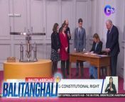 Isa nang constitutional right o Karapatan ang abortion sa France.&#60;br/&#62;&#60;br/&#62;&#60;br/&#62;Balitanghali is the daily noontime newscast of GTV anchored by Raffy Tima and Connie Sison. It airs Mondays to Fridays at 10:30 AM (PHL Time). For more videos from Balitanghali, visit http://www.gmanews.tv/balitanghali.&#60;br/&#62;&#60;br/&#62;#GMAIntegratedNews #KapusoStream&#60;br/&#62;&#60;br/&#62;Breaking news and stories from the Philippines and abroad:&#60;br/&#62;GMA Integrated News Portal: http://www.gmanews.tv&#60;br/&#62;Facebook: http://www.facebook.com/gmanews&#60;br/&#62;TikTok: https://www.tiktok.com/@gmanews&#60;br/&#62;Twitter: http://www.twitter.com/gmanews&#60;br/&#62;Instagram: http://www.instagram.com/gmanews&#60;br/&#62;&#60;br/&#62;GMA Network Kapuso programs on GMA Pinoy TV: https://gmapinoytv.com/subscribe