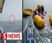 A Malaysian Maritime Enforcement Agency helicopter has crashed in the waters of Pulau Angsa in Kuala Selangor.&#60;br/&#62;&#60;br/&#62;Selangor police chief Comm Datuk Hussein Omar Khan said they were alerted to the incident at around 10am on Tuesday through a distress call from the public.&#60;br/&#62;&#60;br/&#62;Read more at https://bit.ly/49Q050M&#60;br/&#62;&#60;br/&#62;WATCH MORE: https://thestartv.com/c/news&#60;br/&#62;SUBSCRIBE: https://cutt.ly/TheStar&#60;br/&#62;LIKE: https://fb.com/TheStarOnline