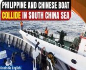 In the latest escalation within the contested waters of the South China Sea, the Philippine Coast Guard (PCG) reported an incident where a Chinese ship attempted to obstruct a resupply mission, resulting in &#92;