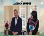 &#60;p&#62;The actors shared their delight with Yahoo at how their similar approach to The Completely Made-Up Adventures of Dick Turpin was &#92;