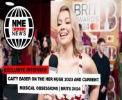 Caity Baser on the her huge 2023 and current musical obsessions | BRITs 2024 from ebony huge boob
