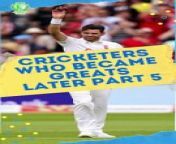 James Anderson&#39;s career started shabbily; in his first 20 Tests, he averaged almost 40 with an economy rate of 3.7. However, his career took a turn for the better after he learned a few techniques from the Indian great Zaheer Khan. After turning 30, his average dropped to 25, and after turning 35, it dropped to 21. He appears to be improving with age and is still playing at the age of 41. Recently, he became the only seamer in the world to claim 700 test wickets.