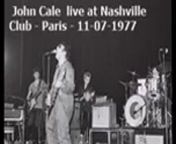 Recorded live at the Nashville Club, Paris, France, November 07, 1977.&#60;br/&#62;&#60;br/&#62;John Cale - vocals, guitar, piano.&#60;br/&#62;Judy Nylon - vocals.&#60;br/&#62;Davey O&#39;List - guitar.&#60;br/&#62;Peter Oxendale - keyboards, vocals.&#60;br/&#62;Jimmy Bain - bass.&#60;br/&#62;Peter Nicholls - drums.&#60;br/&#62;&#60;br/&#62;Helen of Troy.&#60;br/&#62;Paris 1919.&#60;br/&#62;Darling I need you.&#60;br/&#62;Jack the ripper.&#60;br/&#62;I&#39;m waiting for the man.&#60;br/&#62;Evidence.&#60;br/&#62;Even cowgirls get the blues.&#60;br/&#62;Guts.&#60;br/&#62;Dirty ass rock &#39;n&#39; roll.&#60;br/&#62;Leaving it up to you.&#60;br/&#62;Gun/Pablo Picasso.&#60;br/&#62;Heartbreak Hotel.&#60;br/&#62;Doctor dark.