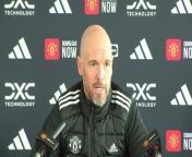 Manchester United boss Erik Ten Hag feels no team could deal with the amount of injuries they have suffered this season&#60;br/&#62;Carrington training ground, Manchester, UK